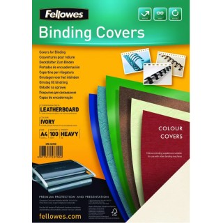 Fellowes Ivory A4 Binding Cover FSC Certified 250gsm Heavy Weight Paperboard 5370004