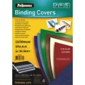 Fellowes Blue A4 Binding Cover FSC Certified Heavy Weight 250gsm Paperboard 5371305