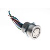 Schurter Illuminated Momentary Push Button Switch Panel Mount 30 mm Cutout SPST RGB LED IP40 IP65 IP67 1241.6454