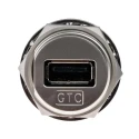 RS PRO USB Connector Panel Mount Panel Female Straight Orientation 1 Port USB Type A 1.5A 500V 122-3021