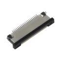 JST 0.5 mm Pitch 20 Way Straight Female FPC Connector, Solder Termination, ZIF, FLZT Series 20FLZ-RSM2-TB(LF)(SN)(P)
