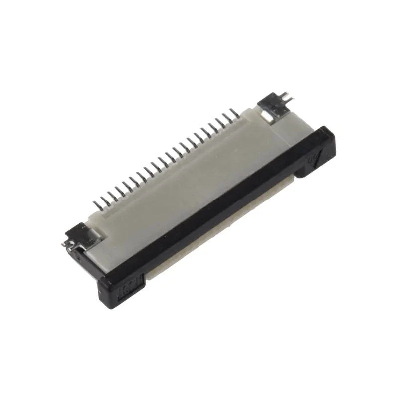 JST 0.5 mm Pitch 20 Way Straight Female FPC Connector, Solder Termination, ZIF, FLZT Series 20FLZ-RSM2-TB(LF)(SN)(P)