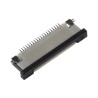 JST 0.5 mm Pitch 20 Way Straight Female FPC Connector, Solder Termination, ZIF, FLZT Series 20FLZ-RSM2-TB(LF)(SN)(P)