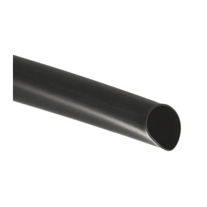 TE Connectivity Heat Shrink Tubing Black 24 mm Sleeve Diameter x 1.2m Length 4:1 Ratio DWFR-24/6-0-STK