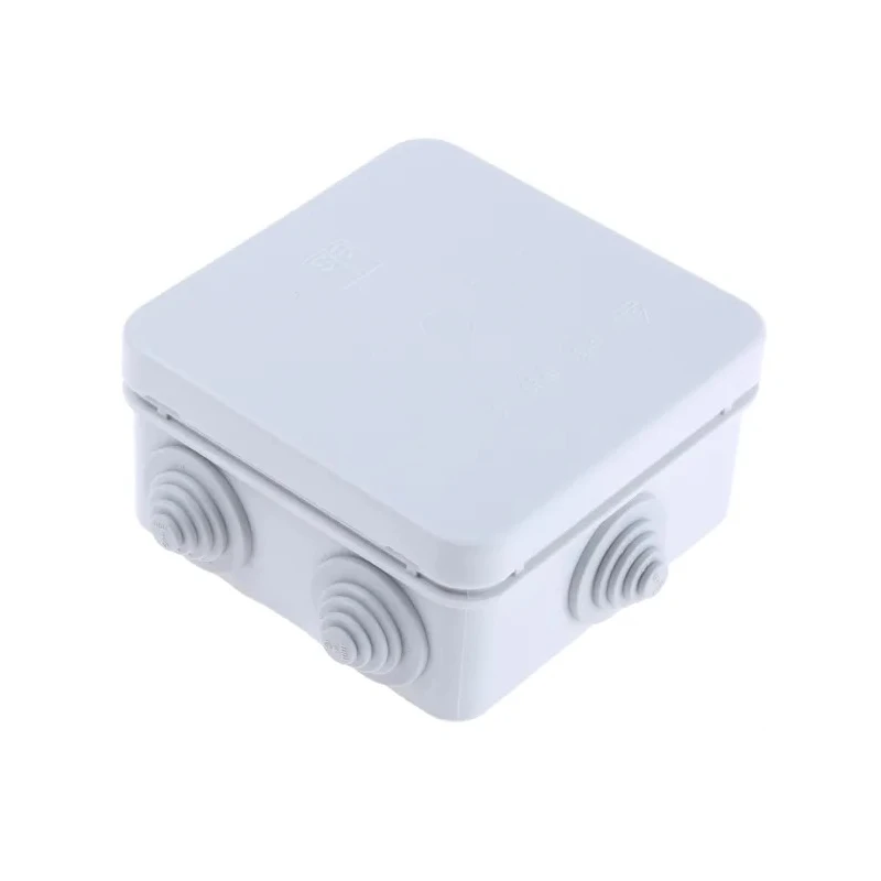 Spelsberg HP Series Grey Polypropylene Junction Box, IP55, 85 mm x 85 mm x 42 mm 32298001