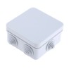 Spelsberg HP Series Grey Polypropylene Junction Box, IP55, 85 mm x 85 mm x 42 mm 32298001