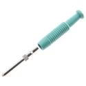 Hirschmann Test & Measurement Green Male Banana Plug 2 mm Connector, Solder Termination, 60V DC, 6A, Nickel Plating 973509104