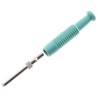 Hirschmann Test & Measurement Green Male Banana Plug 2 mm Connector, Solder Termination, 60V DC, 6A, Nickel Plating 973509104