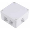 Spelsberg HP Series Grey Polypropylene Junction Box, IP55 Rated, 113 mm x 113 mm x 58 mm 32690001