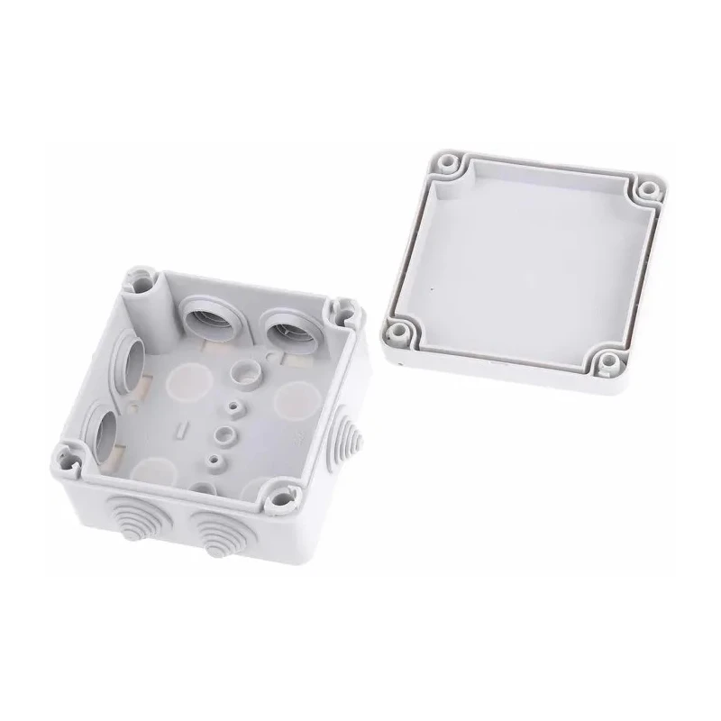 Spelsberg HP Series Grey Polypropylene Junction Box, IP55 Rated, 113 mm x 113 mm x 58 mm 32690001