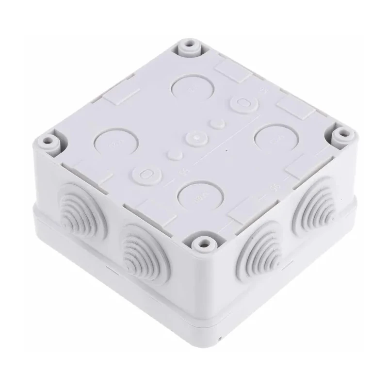 Spelsberg HP Series Grey Polypropylene Junction Box, IP55 Rated, 113 mm x 113 mm x 58 mm 32690001