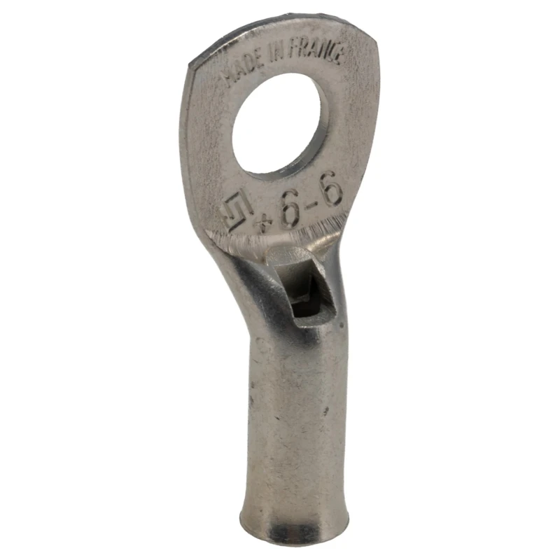 TE Connectivity XCT Uninsulated Ring Terminal 6 mm Stud Size 10 AWG Wire Size Grey 710032-4