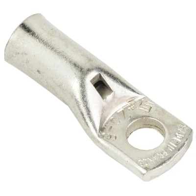 TE Connectivity XCT Uninsulated Ring Terminal, 6 mm Stud Size, 3 AWG Wire Size, Grey 710026-3