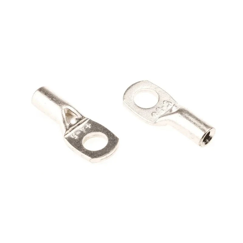 TE Connectivity XCT Uninsulated Ring Terminal M5 Stud Size 11 AWG Wire Size Grey 710978-1