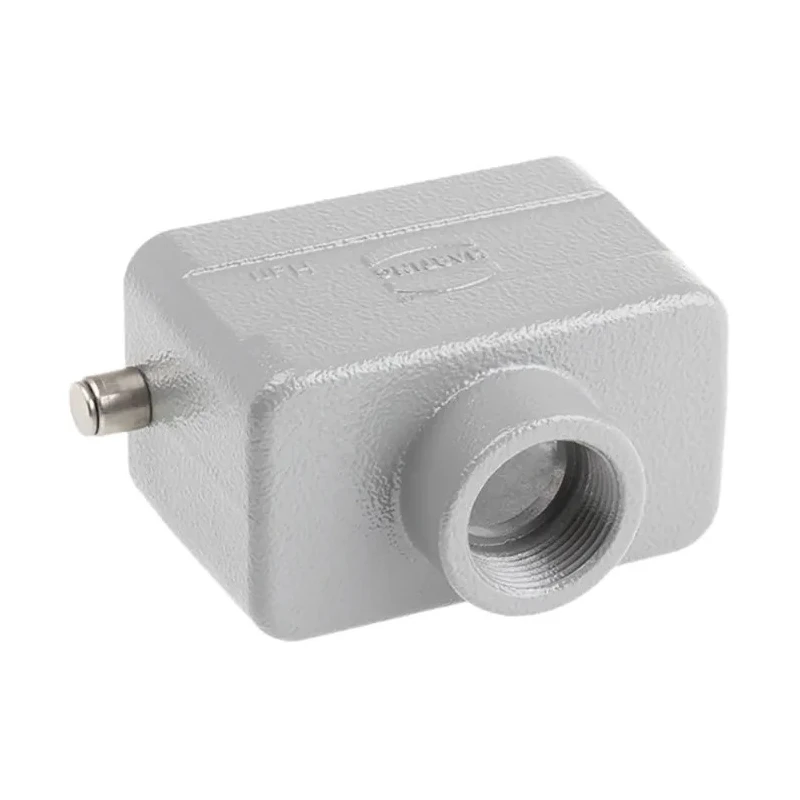 HARTING Heavy Duty Power Connector Hood, Han B Series, Size 10B, Single Lever Locking, Die Cast Aluminium Body 09300101441