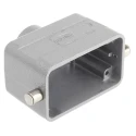 HARTING Heavy Duty Power Connector Hood, Han B Series, Size 10B, Single Lever Locking, Die Cast Aluminium Body 09300101441