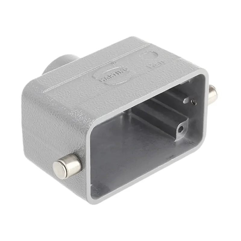 HARTING Heavy Duty Power Connector Hood, Han B Series, Size 10B, Single Lever Locking, Die Cast Aluminium Body 09300101441
