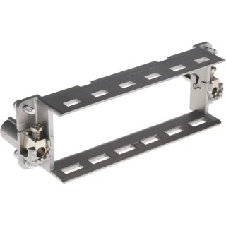HARTING Metal Frame HAN Modular Series Thread Size M3 4 Way For Use With Standard Han Hoods and Housings 09140240313