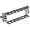 HARTING Metal Frame HAN Modular Series Thread Size M3 4 Way For Use With Standard Han Hoods and Housings 09140240313