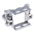 HARTING Metal Frame HAN Modular Series Thread Size M3 4 Way Grey Die Cast Zinc 6B Size 09140060313