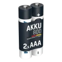Ansmann Ansmann MaxE Nickel Metal Hydride Rechargeable AAA Battery, 800mAh, 1.2V 5030982