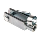 RS PRO Steel Clevis M12 x 1.75 Thread, Ball Diameter 12 mm, Length 86 mm, Width 24 mm Zinc Plated 312-0286
