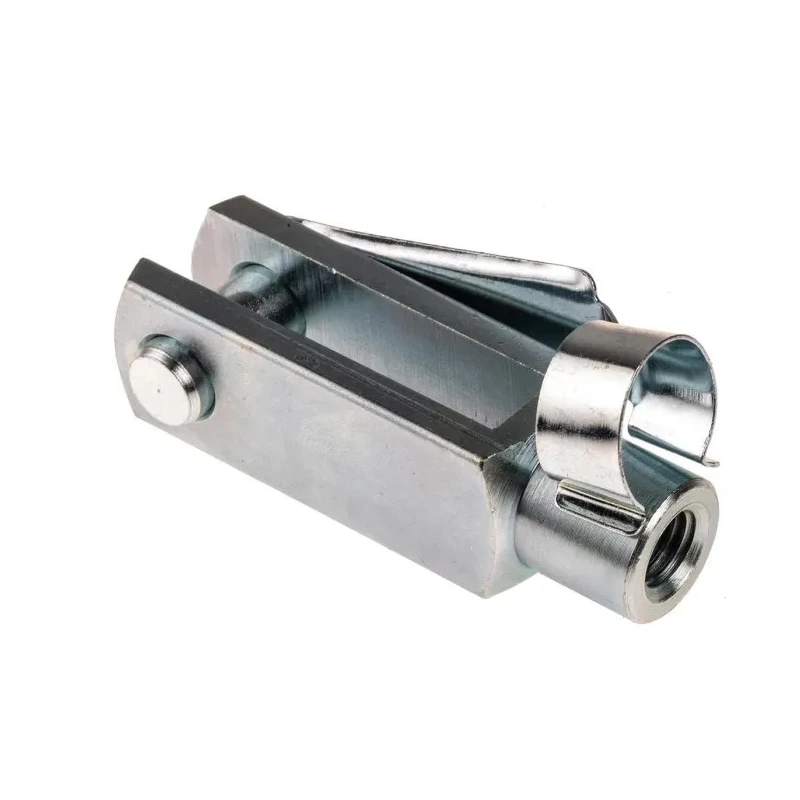 RS PRO Steel Clevis M12 x 1.75 Thread, Ball Diameter 12 mm, Length 86 mm, Width 24 mm Zinc Plated 312-0286