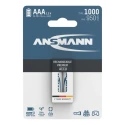 Ansmann Nickel Metal Hydride Rechargeable AAA Battery 1Ah Capacity 1.2V Nominal Voltage 5030892
