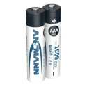 Ansmann Nickel Metal Hydride Rechargeable AAA Battery 1Ah Capacity 1.2V Nominal Voltage 5030892