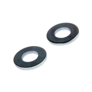 RS PRO Steel Bright Zinc Plain Washers M6 14mm External Diameter 6.4mm Inside Diameter 1.5mm Thickness BS 4320 122-4379