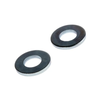 RS PRO Steel Bright Zinc Plain Washers M6 14mm External Diameter 6.4mm Inside Diameter 1.5mm Thickness BS 4320 122-4379
