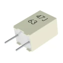 KEMET R82 Metallised Polyester Film Capacitor, 47 nF ±5%, 100 V DC, 63 V AC, Through Hole R82EC2470DQ60J