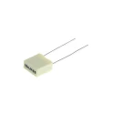 KEMET Film Capacitor 10 nF 400 V DC 200 V AC Through Hole ±5 % Tolerance R82MC2100DQ50J