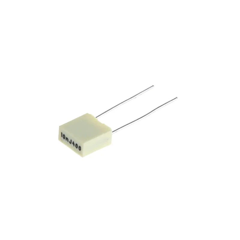 KEMET R82 Metallised Polyester Film Capacitor ±5 % Tolerance 10 nF 400 V DC 200 V AC Through Hole R82MC2100DQ50J