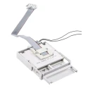 Amphenol Industrial 8 Way Smart Card Memory Card Connector Cable Mount, Solder Termination C70210M0087012