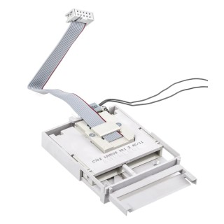 Amphenol Industrial 8 Way Smart Card Memory Card Connector Cable Mount, Solder Termination C70210M0087012