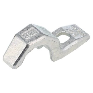 Thomas & Betts Conduit Strap Galvanised Malleable Iron, 20 mm Nominal Size, Natural Finish 1276