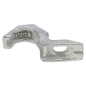 Thomas & Betts Conduit Strap Galvanised Malleable Iron, 20 mm Nominal Size, Natural Finish 1276