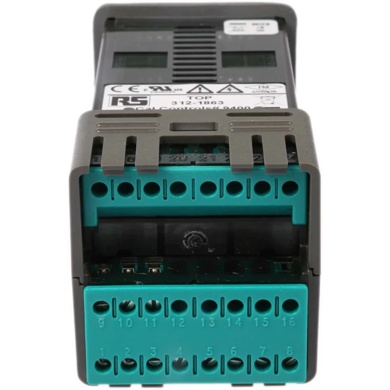 RS PRO 9400 Panel PID Temperature Controller 2 Output SSD Relay 240V ac 48mm x 48mm 106.7mm Depth 20mA Max Current 940000009