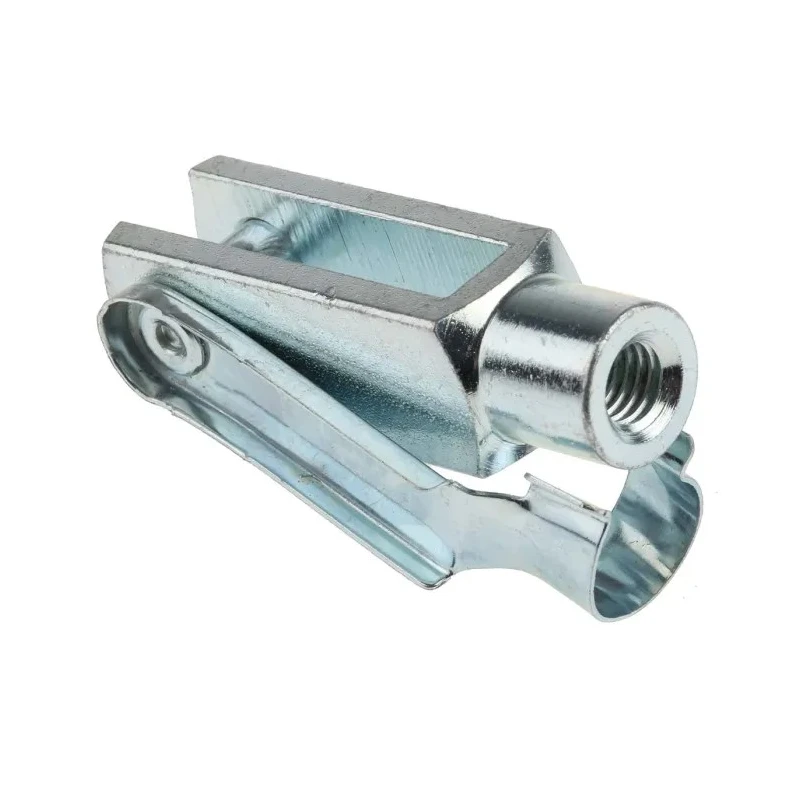 RS PRO Steel Clevis M8 x 1.25 Rod Connection Thread Zinc Plated Corrosion Resistant 58mm x 32mm 312-0264