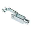 RS PRO Steel Clevis M8 x 1.25 Rod Connection Thread Zinc Plated Corrosion Resistant 58mm x 32mm 312-0264