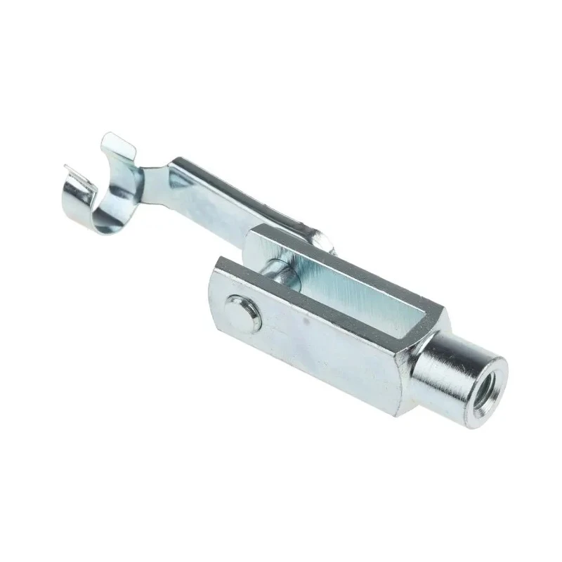 RS PRO Steel Clevis M8 x 1.25 Rod Connection Thread Zinc Plated Corrosion Resistant 58mm x 32mm 312-0264