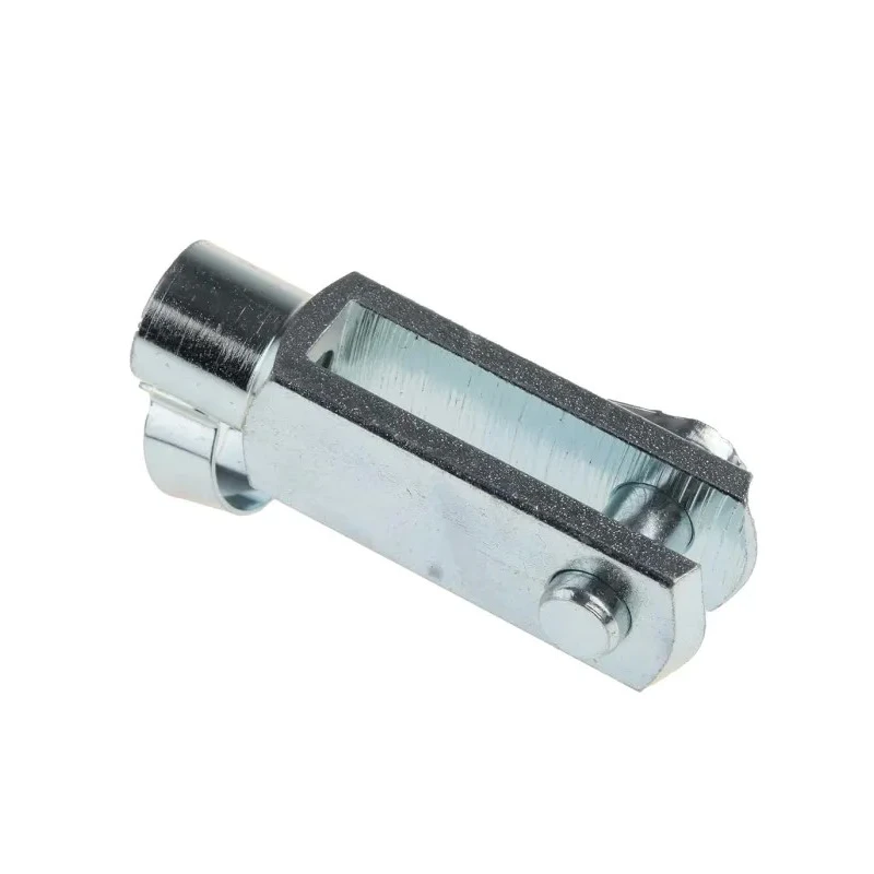 RS PRO Steel Clevis M8 x 1.25 Rod Connection Thread Zinc Plated Corrosion Resistant 58mm x 32mm 312-0264