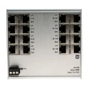 HARTING Unmanaged 16 Port Ethernet Switch Full Gigabit DIN Rail, UL FCC CSA CE 24024160010