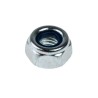 RS PRO Bright Zinc Steel Nylon Insert Locknut DIN 985 M6 Grade 8.8 10mm Width 4mm Height 122-4372