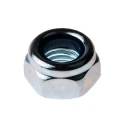 RS PRO Bright Zinc Steel Nylon Insert Locknut DIN 985 M8 13mm Width 8mm Height 122-4373