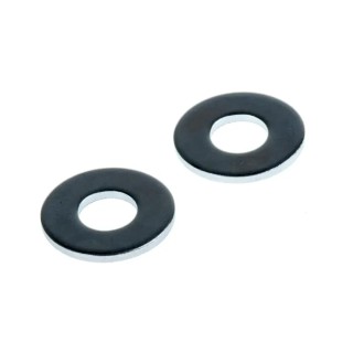 RS PRO Steel Bright Zinc Washers M5, BS 4320, External Diameter 12.5 mm, Thickness 1 mm 122-4378