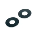 RS PRO Steel Bright Zinc Plain Washers M8, BS 4320C, 1.6 mm Thickness 122-4380