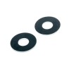 RS PRO Steel Bright Zinc Plain Washers M8, BS 4320C, 1.6 mm Thickness 122-4380