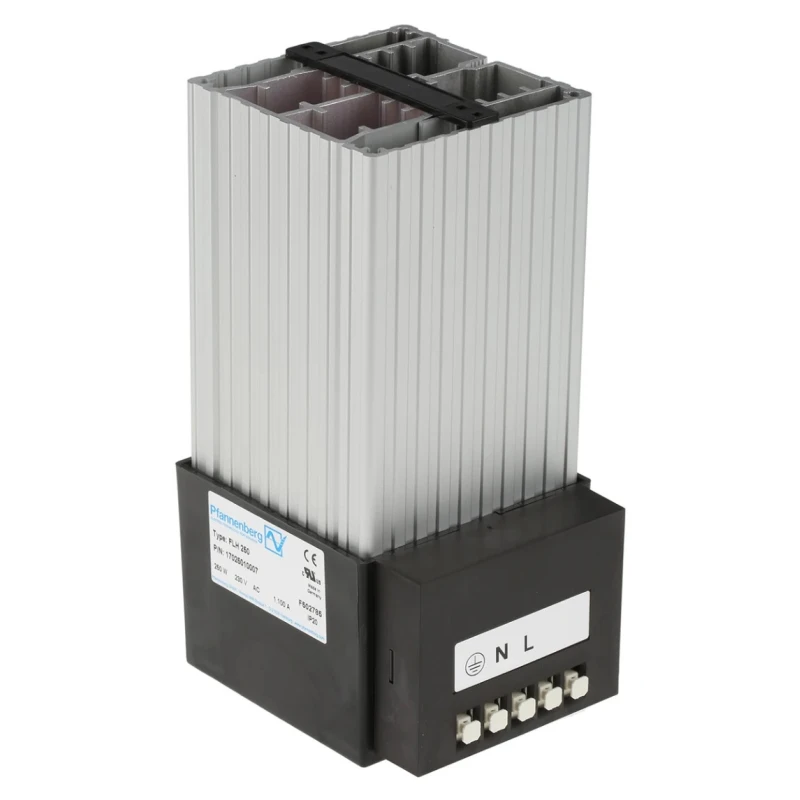 Pfannenberg 70 °C Enclosure Heater 230V AC 250W Output Fan Heater, Snap Mount, IP20 17025010007